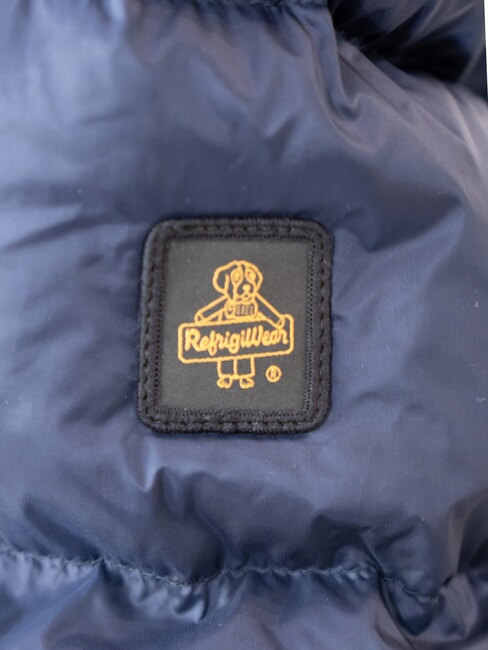 GLEAM Down jacket with hood dark blue - Women's down jackets