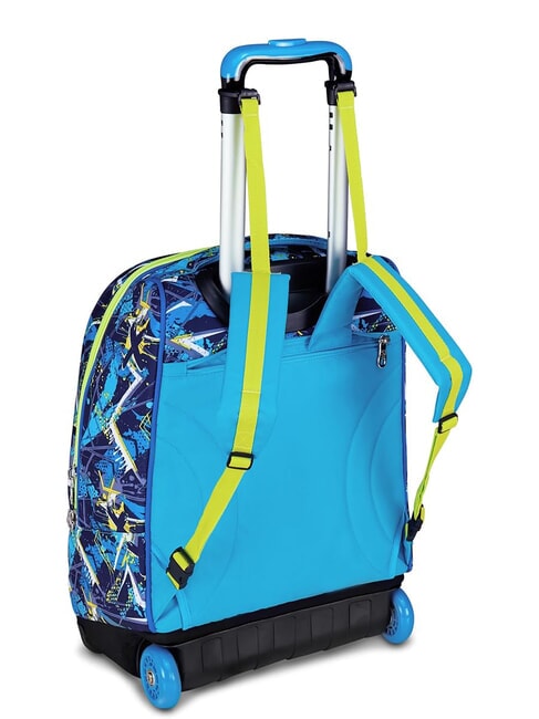 CUCCIOLI 2-wheel trolley backpack, fixed PINENEEDLE - Backpack trolleys