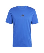 ADIDAS 3 STRIPES Cotton T-Shirt blue - T-shirt - 3