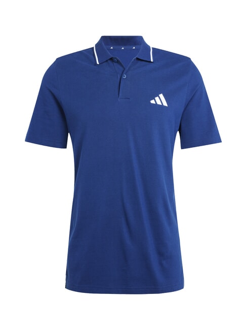 3 STRIPES Short-sleeved polo shirt blue - Polo shirt