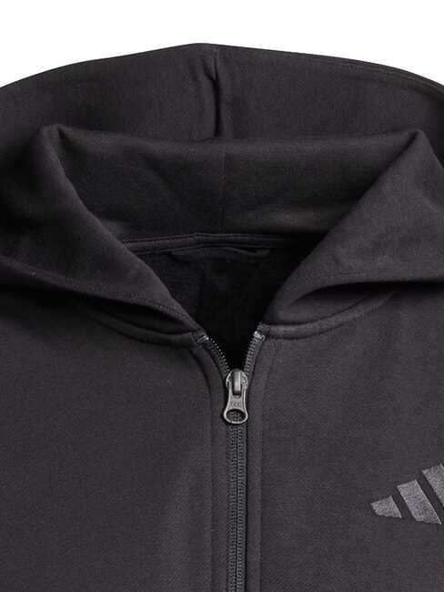 ALL SZN Full zip sweatshirt with hood black - Women's Sweatshirts