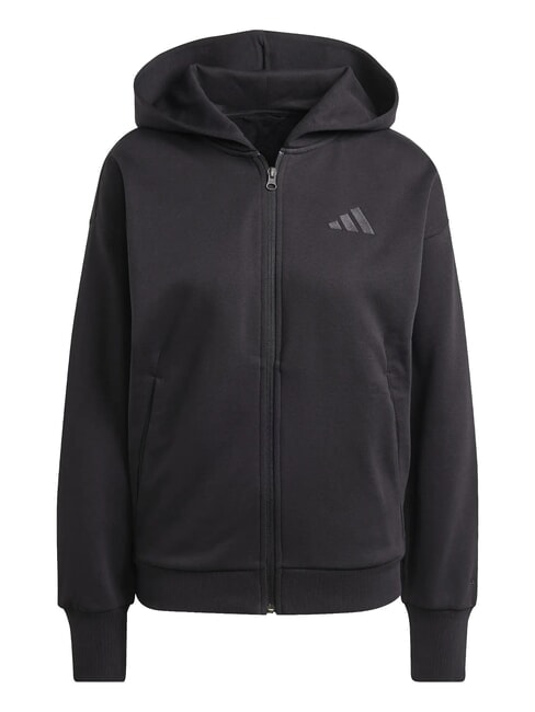 ALL SZN Full zip sweatshirt with hood black - Women's Sweatshirts