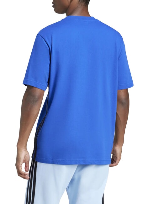 3 STRIPES Cotton T-Shirt blue - T-shirt