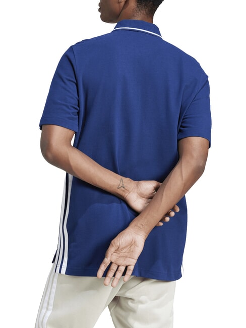 3 STRIPES Short-sleeved polo shirt blue - Polo shirt