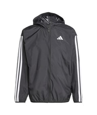 ADIDAS 3 STRIPES Hooded sports jacket black - Men's Jackets - 4