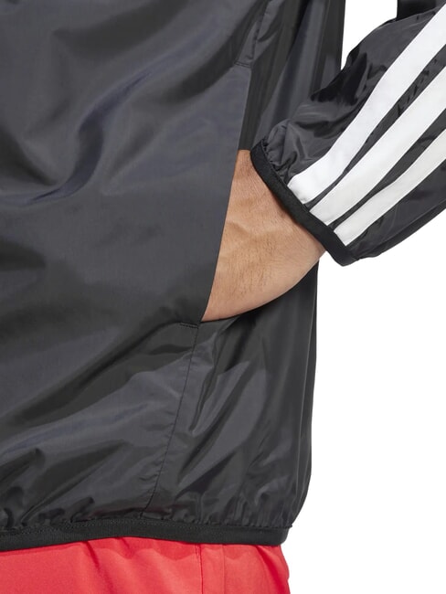 3 STRIPES Hooded sports jacket black - Men's Jackets