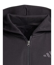 ADIDAS ALL SZN Full zip sweatshirt with hood black - Women's Sweatshirts - 3