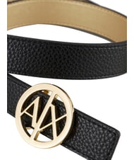 ARMANI EXCHANGE A|X Reversible belt bla / gold - Belts - 2
