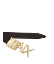 ARMANI EXCHANGE CINTURA Reversible leather belt - Belts