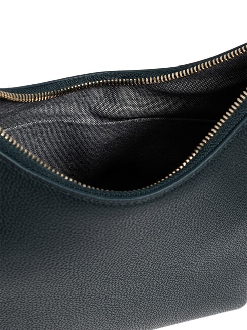 GOCCIA Hammered leather shoulder bag dark forest - Women&rsquo;s Bags