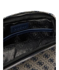 GUESS BOSTON II Shoulder bag sand/blue - Over-the-shoulder Bags for Men - 4