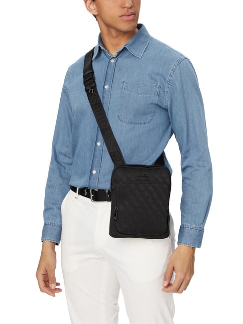 BOSTON II Shoulder bag dark black - Over-the-shoulder Bags for Men