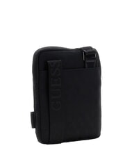 GUESS BOSTON Flat bag dark black - Over-the-shoulder Bags for Men - 3