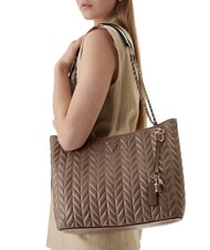 GUESS CHERYL 2 Shoulder bag dark taupe - Women&rsquo;s Bags - 2
