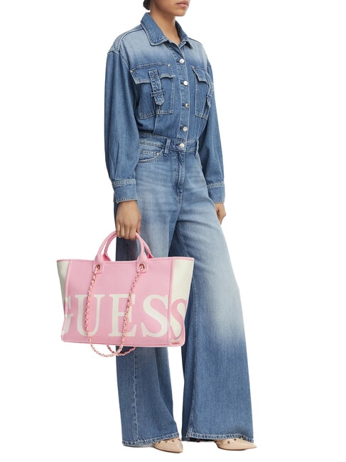 LOGO Hand/shoulder shopper wildflower pink - Women&rsquo;s Bags