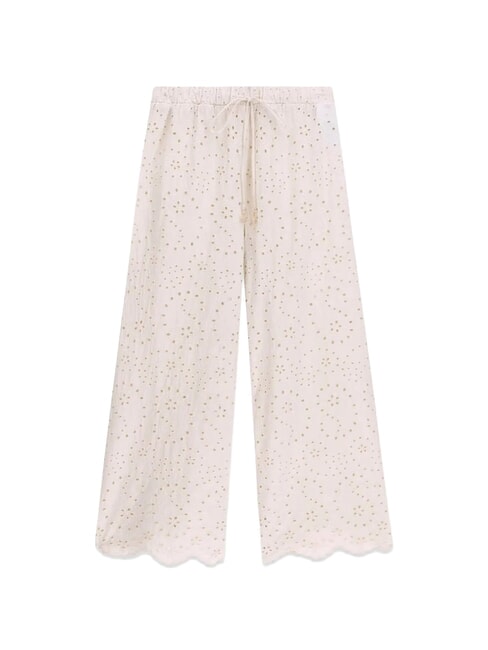 CELESTE Sangallo trousers pale pearl - Women's Pants
