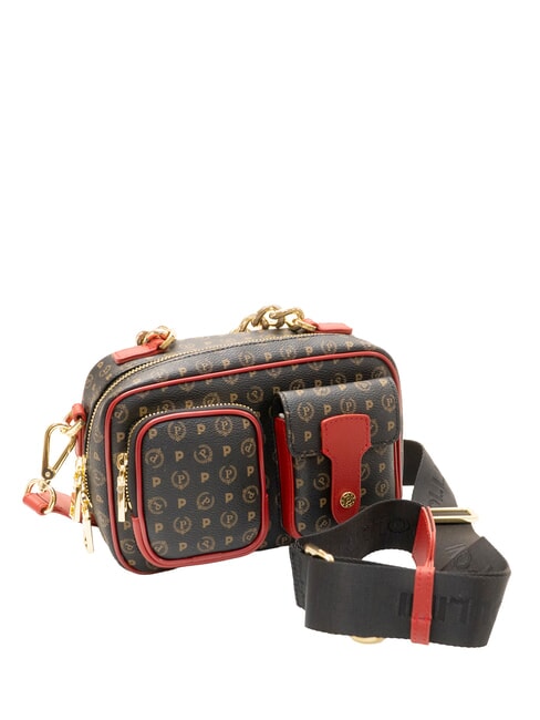 HERITAGE Handbag with pockets black lacquer - Women&rsquo;s Bags