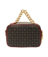 POLLINI HERITAGE Handbag with pockets black lacquer - Women&rsquo;s Bags - 3