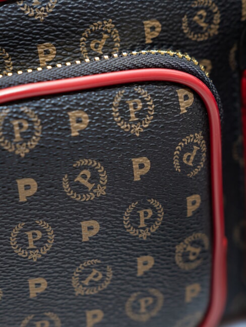 HERITAGE Handbag with pockets black lacquer - Women&rsquo;s Bags