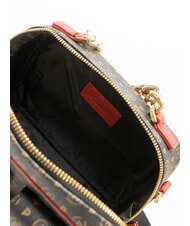 POLLINI HERITAGE Handbag with pockets black lacquer - Women&rsquo;s Bags - 4