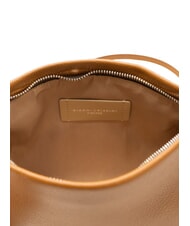GIANNI CHIARINI HERMY Leather clutch bag with shoulder strap walnuts - Women&rsquo;s Bags - 4