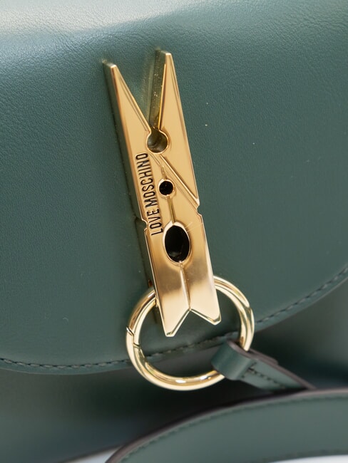 PINNED LOVE Mini handbag, with shoulder strap green - Women&rsquo;s Bags