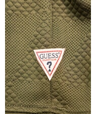 GUESS ALL OVER JACQUARD Crewneck sweatshirt ao macro 4g triangle - Sweatshirts - 2