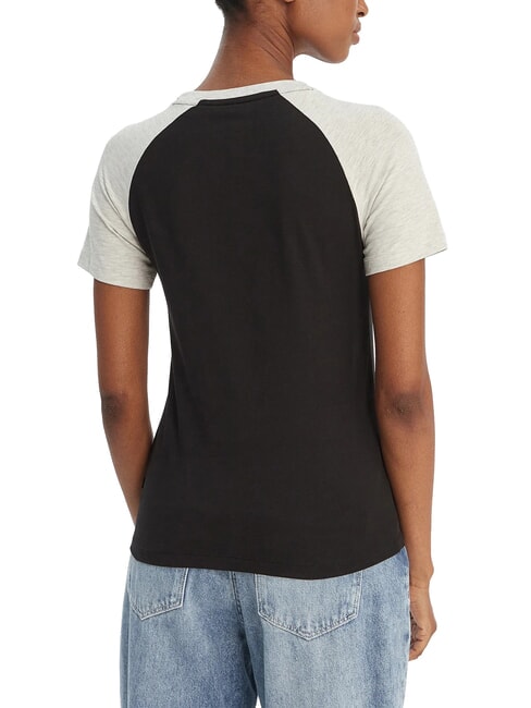 RAGLAN Cotton T-Shirt jetbla - T-shirt
