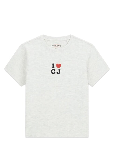 I LOVE GJ Cotton T-Shirt gj lt grey heather - T-shirt