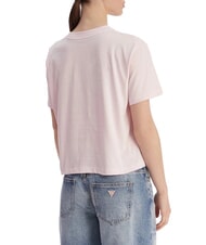GUESS JEANS SS CN BOXY ICONIC  Cotton T-Shirt summer lilac - T-shirt - 2