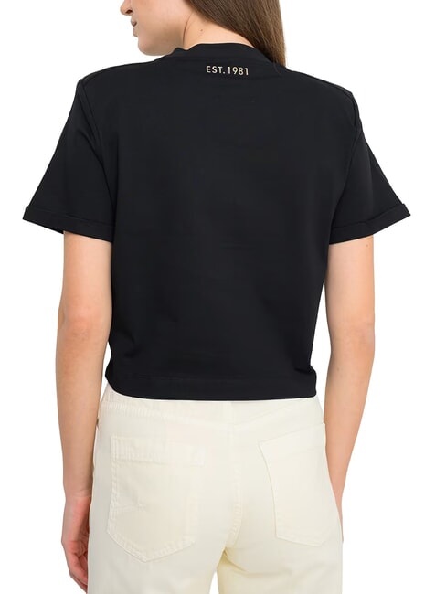MARINA Cotton T-Shirt jetbla - T-shirt