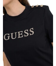 GUESS MARINA Cotton T-Shirt jetbla - T-shirt - 3