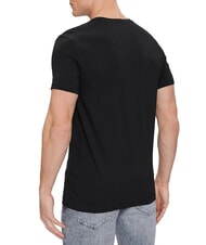 GUESS CALEB HERO Set of 2 T-Shirts jet black w/ frost g - T-shirt - 3