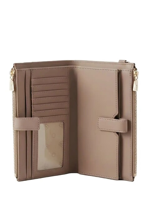 ANISE SLG Women's Wallet dark taupe logo - Women&rsquo;s Wallets
