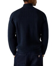 GUESS JEANS ZIP Cotton sweater - Men's Sweaters