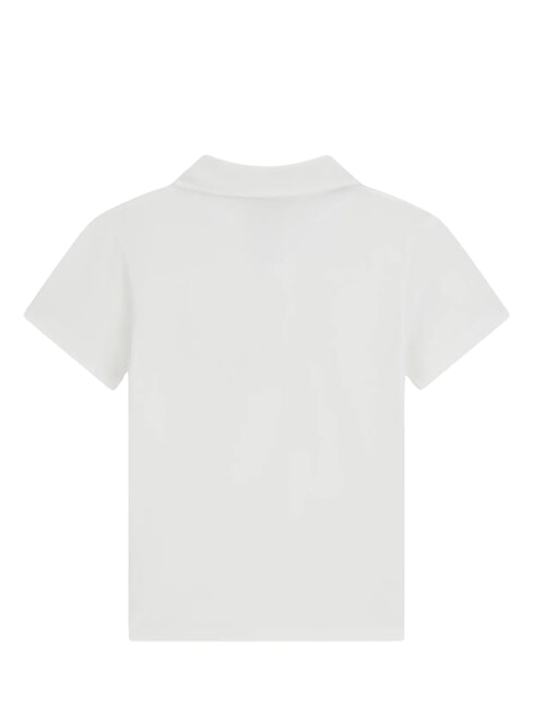 KID Cotton polo shirt purwhite - Child T-shirt