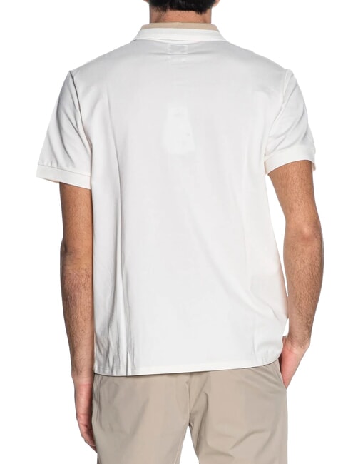 PAUL Short-sleeved polo shirt salt white - Polo shirt