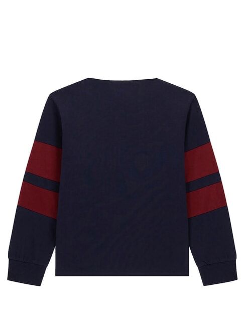 HEAVY Long-sleeved polo shirt smartblue - Child T-shirt