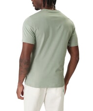 GUESS JEANS LOGO EMBRO Cotton T-Shirt green sage - T-shirt - 2