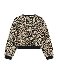 GUESS KID Girls' Cotton Sweatshirt wild leopard - Baby Sweatshirt - 2