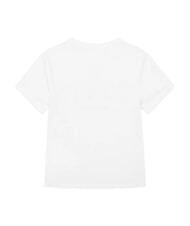 GUESS KID Girls' Cotton T-Shirt purwhite - Child T-shirt - 2