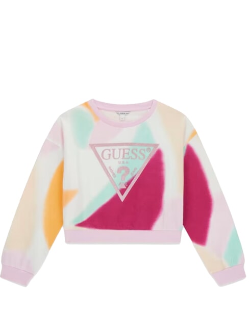 KID Girls' Sweatshirt, in cotton tropical fantasy - Baby Sweatshirt