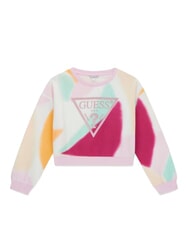 GUESS KID Girls' Sweatshirt, in cotton tropical fantasy - Baby Sweatshirt - 3