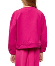GUESS KID Cotton sweatshirt for girls fuchsia - Baby Sweatshirt - 2