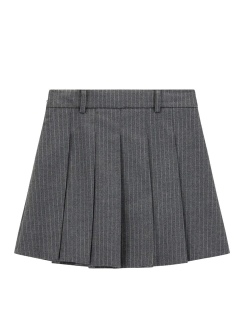 KID  Skirt grey melange pinstri - Little girls' skirts
