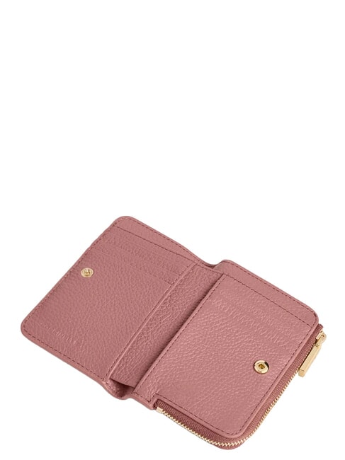 METALLIC SOFT Small leather wallet winter rose - Women&rsquo;s Wallets