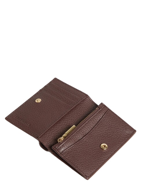 METALLIC SOFT Compact leather wallet berry - Women&rsquo;s Wallets