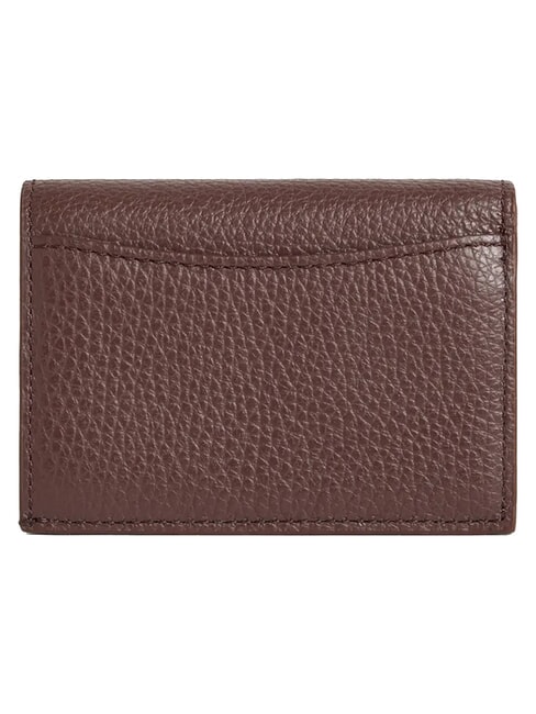 METALLIC SOFT Compact leather wallet berry - Women&rsquo;s Wallets