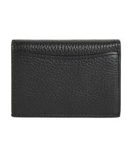 COCCINELLE METALLIC SOFT Compact leather wallet Black - Women&rsquo;s Wallets - 3