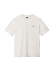 NAPAPIJRI S-SMALL BOX SS Cotton T-Shirt light beige - T-shirt - 3